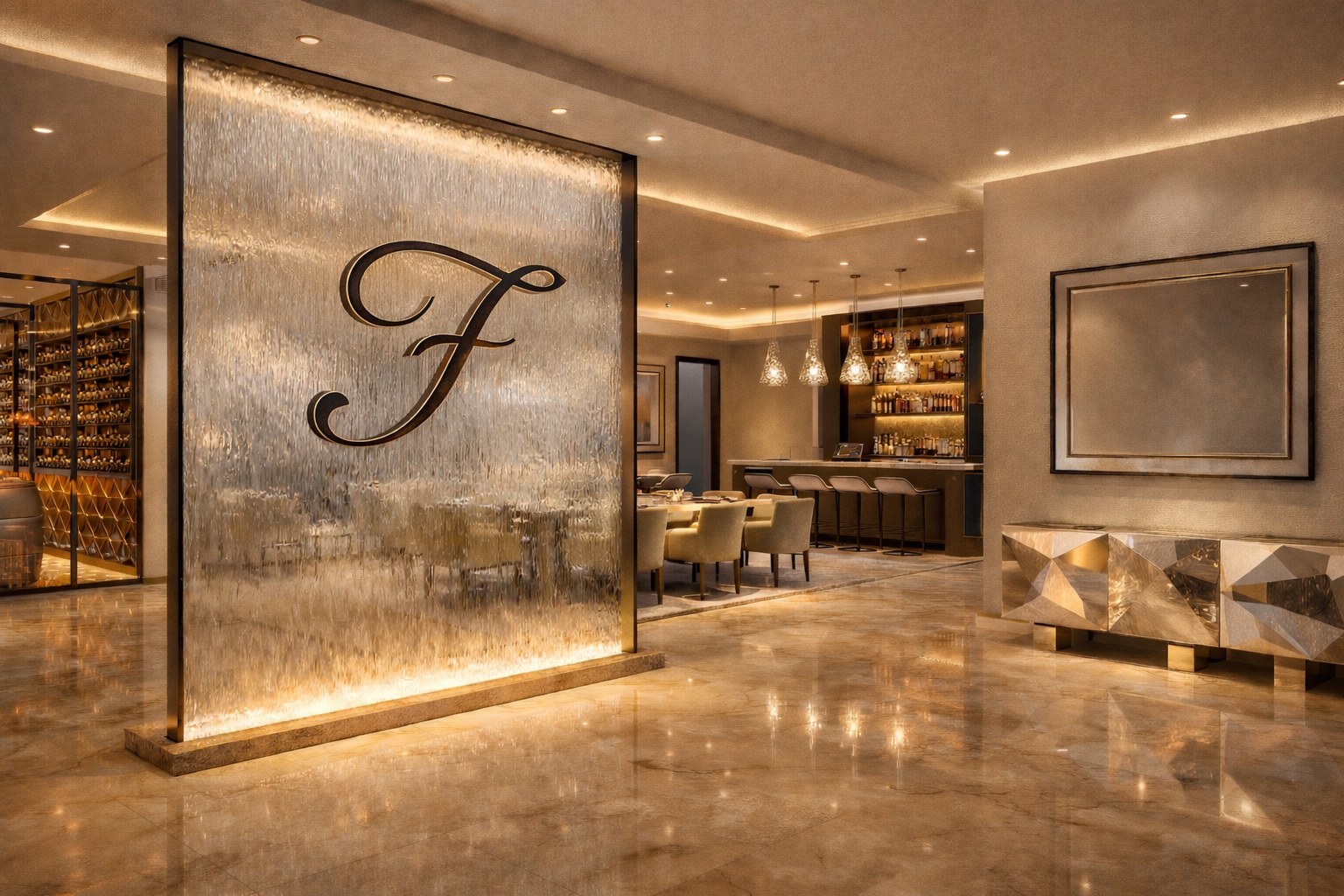 Water Wall Entry
