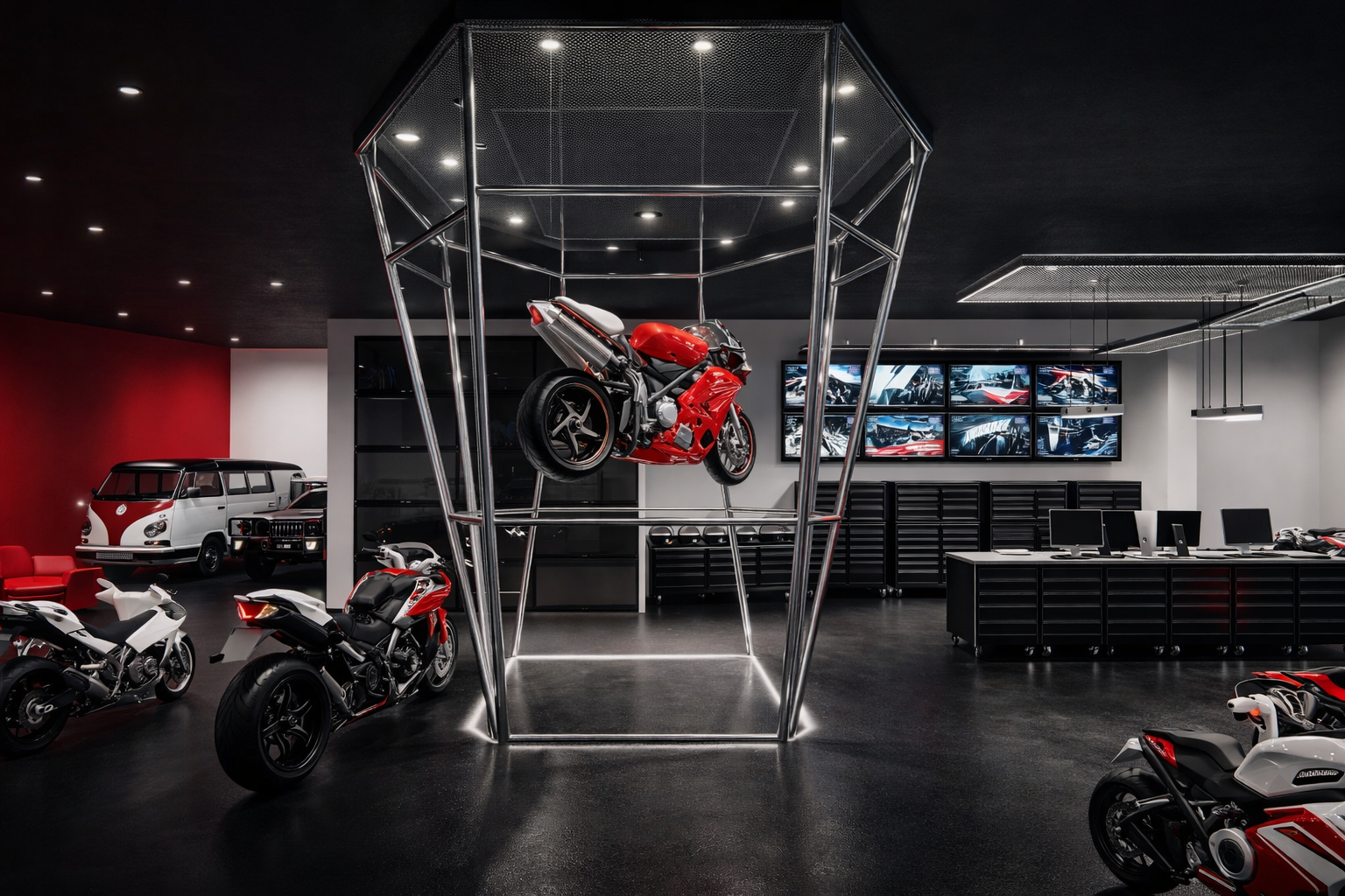 Ducati workshop visualization
